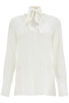 sportmax silk crepe de chine blouse &#039;ell