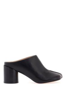 mm6 maison margiela leather mules for