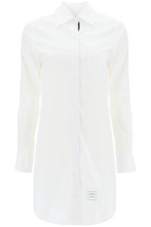 thom browne short button-down blouse