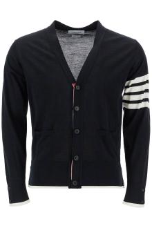 thom browne virgin wool cardigan for women