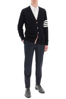 thom browne merino wool 4-bar cardigan