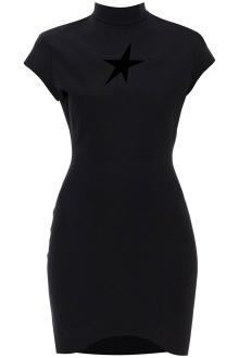 mugler star mini dress