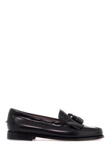 g. h. bass esther kiltie weejuns loafers in brushed leather