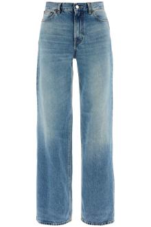 haikure korean straight leg jeans