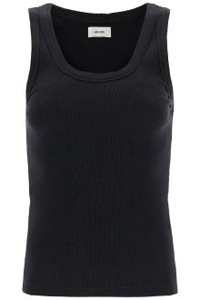 haikure ribbed sleeveless top with