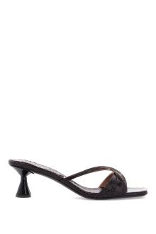 d&#039;accori python-print leather lust mules