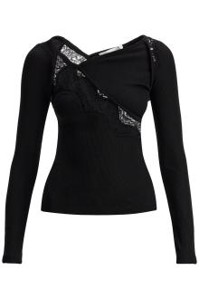 christopher esber long-sleeved top with lace