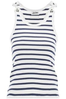 jean paul gaultier striped sailor tank top