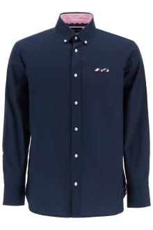 eden park &quot;oxford shirt with butterfly embroidery detail