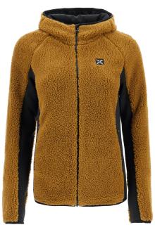 montura sherpa zip-up sweatshirt