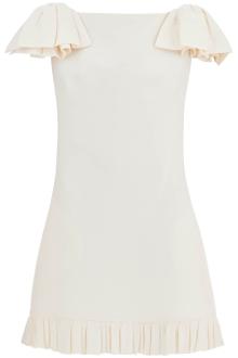 valentino garavani mini crepe couture dress with bows