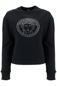 versace &#039;boxy sweatshirt with med