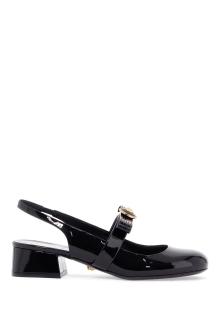 versace gianni ribbon slingback