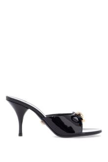 versace &#039;opera bow patent leather mules