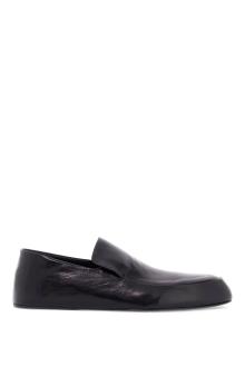 jil sander leather loafers for