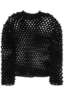 jil sander popcorn stitch sweater