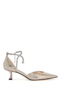 jimmy choo &#039;stevie 50 metallic crink