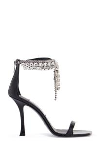 jimmy choo % genuine leather sandals