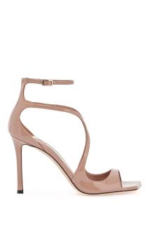 jimmy choo patent leather azia 95 sandals