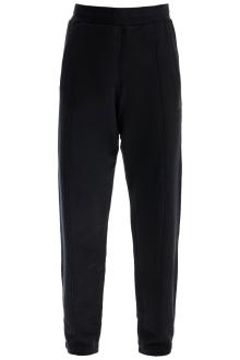 golden goose high-waisted black cotton jogger pants