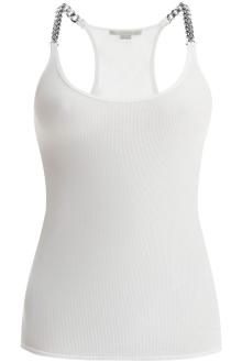 stella mccartney &#039;tank top with chains detail