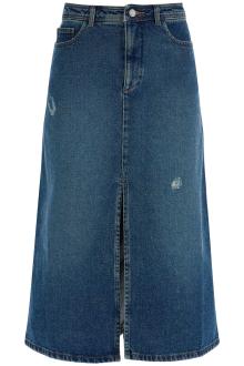 a. p.c. &#039;georgia denim midi skirt in