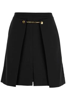 ganni technical twill skirt for women