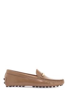 tod&#039;s cappuccino leather driving moccasin