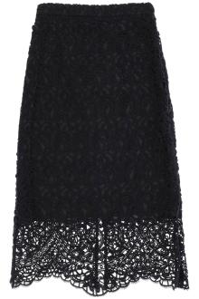 burberry macrame lace pencil skirt