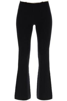 alexander wang knit pants with chain detail