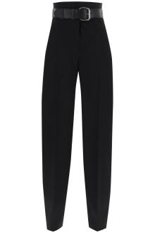 alexander wang pants with integrated belt