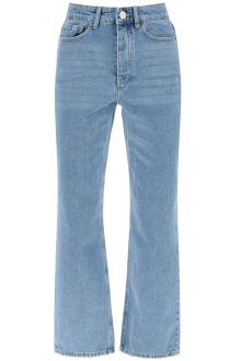 by malene birger milium cropped jeans in organic denim