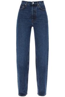 toteme organic denim classic cut jeans