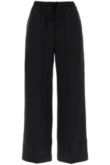 toteme lightweight linen and viscose trousers