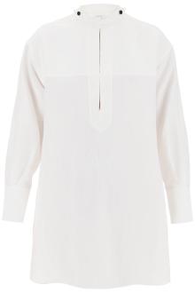 ferragamo linen blend tunic dress