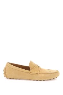 ferragamo nabuk loafers with gancini