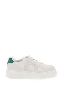 ferragamo gancini low-top sneakers