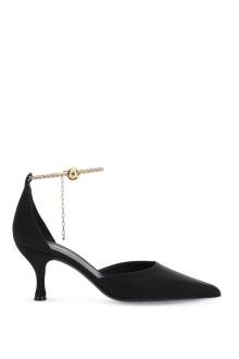 ferragamo pumps with chain