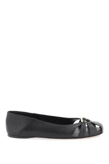 ferragamo ballet flats with