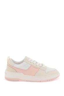 ferragamo multicolored smooth leather sneakers