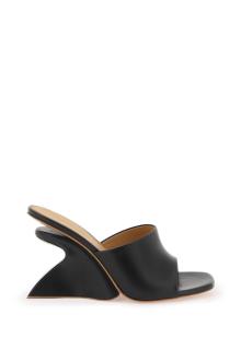 off-white wedge heel mules with jug design