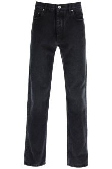 off-white regular jeans with tapered cut