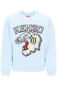 kenzo tiger varsity crew-neck sweatshirt