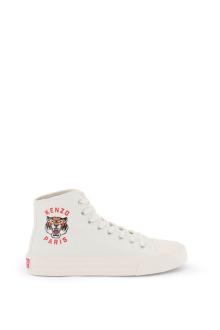 kenzo canvas high-top sneakers