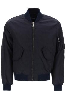 versace barocco bomber jacket