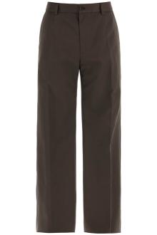 dolce &amp; gabbana tailored cotton trousers for men