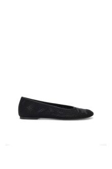 burberry mesh fabric ballet flats for women