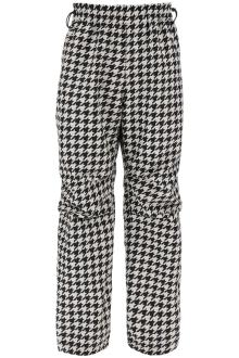 burberry workwear pants in houndstooth