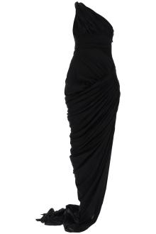 rick owens one-shoulder maxi dress