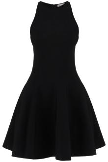 alexander mcqueen &quot;mini knitted skater dress